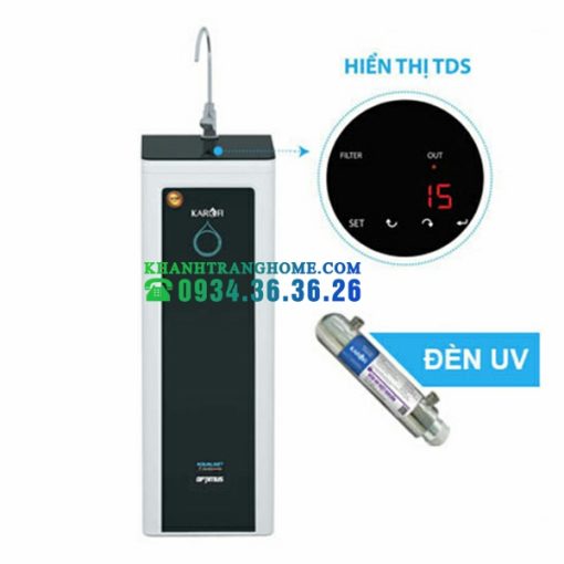 MÁY LỌC NƯỚC KAROFI OPTIMUS I2 6 LÕI LỌC ĐÈN UV O-I226/U