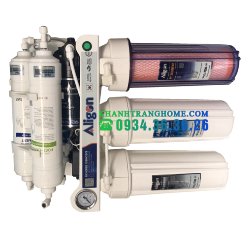 MÁY LỌC NƯỚC RO ALIGON A60-3C 6 LÕI KHÔNG TỦ