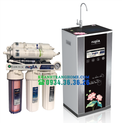 MÁY LỌC NƯỚC RO ALIGON A60-3C TỦ KÍNH CƯỜNG LỰC