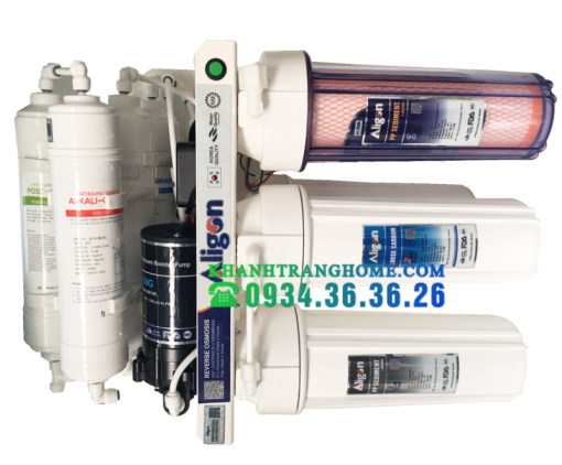 MÁY LỌC NƯỚC RO ALIGON A70-4C 8 LÕI KHÔNG VỎ