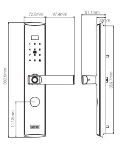KHÓA THÔNG MINH GIOVANI GSL-211B - 5