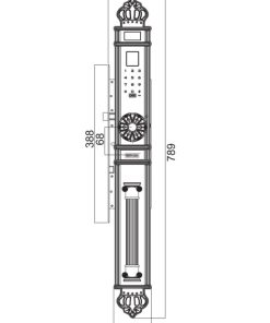 Khóa Điện Tử Giovani GSL-91A137 - 8 Khóa Điện Tử Giovani GSL-91A137 - 7