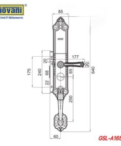 KHÓA BIỆT PHỦ SANG TRỌNG GIOVANI GSL-A165 - 7