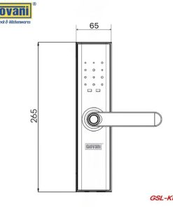 KHÓA THÔNG MINH GIOVANI GSL-K591B - 8 KHÓA THÔNG MINH GIOVANI GSL-K591B - 7