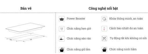 BẾP TỪ JUNKER JI39KT69M2-H - 3