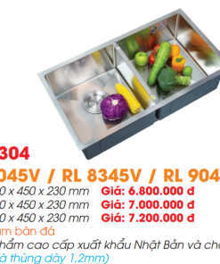 CHẬU RỬA CHÉN ROLAND RL 8045V - 7