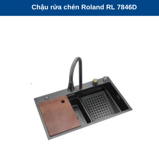 Chậu Rửa Chén ROLAND RL 7846D – Vòi