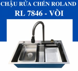 Chậu Rửa Chén ROLAND RL 7846 - Vòi - 9