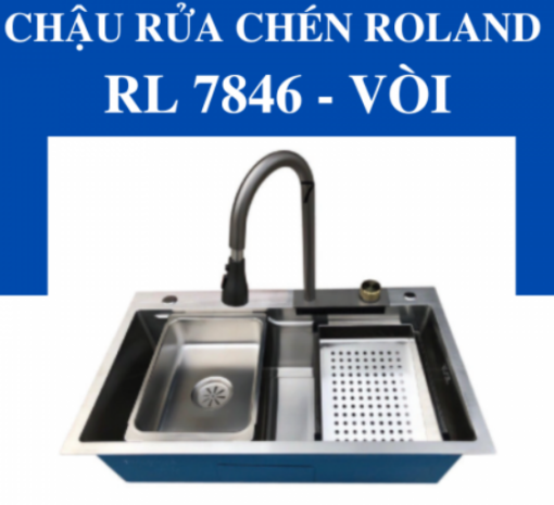 Chậu Rửa Chén ROLAND RL 7846 - Vòi - 5