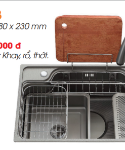 Chậu rửa chén Roland RL-RL 7848 - 10 Chậu rửa chén Roland RL-RL 7848 - 9