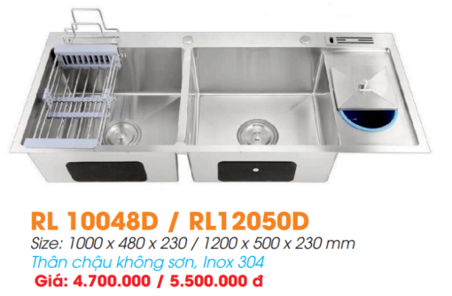 Chậu rửa chén Roland RL-RL 10048D - 3