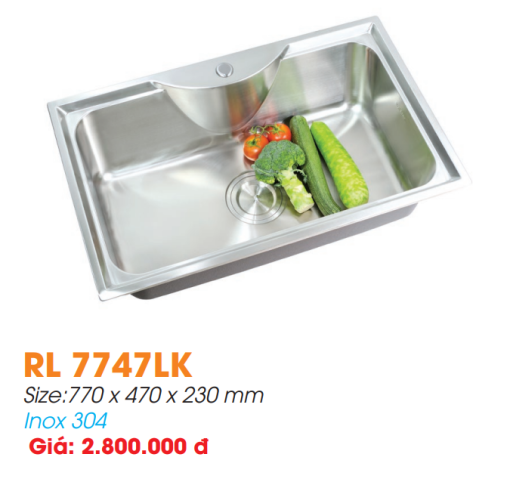 Chậu rửa chén Roland RL-RL 7747LK - 3
