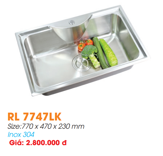 Chậu rửa chén  Roland RL-RL 7747LK