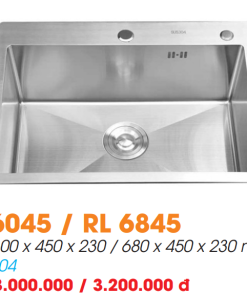 Chậu rửa chén Roland RL-RL 6045 - 10 Chậu rửa chén Roland RL-RL 6045 - 9