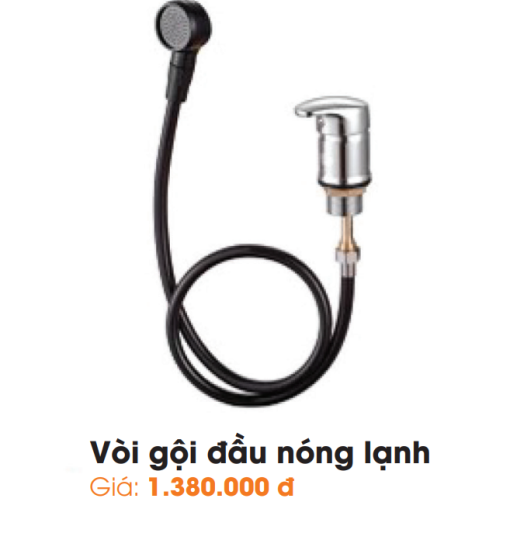 Vòi Gội Đầu Nóng Lạnh Roland - 3