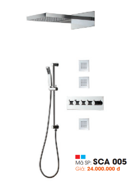 Sen Tắm Âm Tường Roland RL-SCA 005 - 5