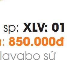 Bộ Xã Lavabo Sứ Đồng Xi Vàng Roland RL-XLV 01 - 8 Bộ Xã Lavabo Sứ Đồng Xi Vàng Roland RL-XLV 01 - 7