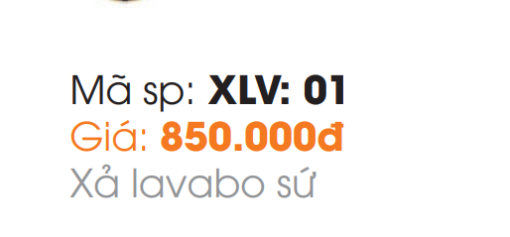 Bộ Xã Lavabo Sứ Đồng Xi Vàng Roland RL-XLV 01 - 3
