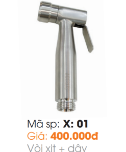 Vòi Xịt Vệ Sinh Inox 304 Roland RL-X01 - 8 Vòi Xịt Vệ Sinh Inox 304 Roland RL-X01 - 7