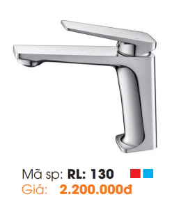 Vòi Lavabo Roland RL-130 - 8 Vòi Lavabo Roland RL-130 - 7