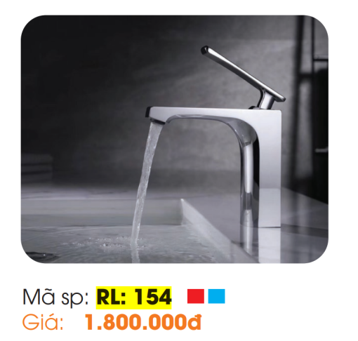 Vòi Lavabo Roland RL-154 - 3
