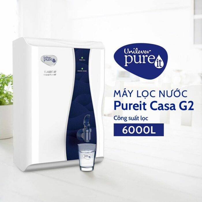 MÁY LỌC NƯỚC Unilever Pureit Casa G2