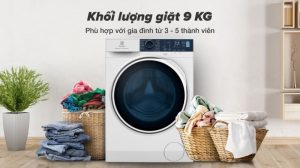 Máy giặt Electrolux Inverter 9 Kg EWF9024P5WB - 45