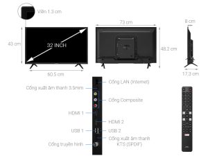 Smart Tivi FFalcon 32 inch 32SF1 - 21