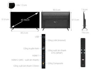 Smart Tivi FFalcon 40 inch 40SF1 - 19