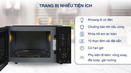Lò Vi Sóng Kết Hợp Nướng Electrolux EMG23D22B - 9