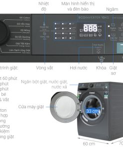 Máy giặt Electrolux Inverter 10 Kg EWF1024M3SB - 23