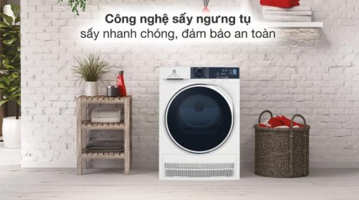 Máy Sấy Ngưng Tụ Electrolux 8 Kg EDC804P5WB - 15
