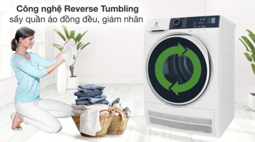 Máy Sấy Ngưng Tụ Electrolux 8 Kg EDC804P5WB - 9