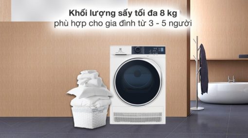 Máy Sấy Ngưng Tụ Electrolux 8 Kg EDC804P5WB - 13