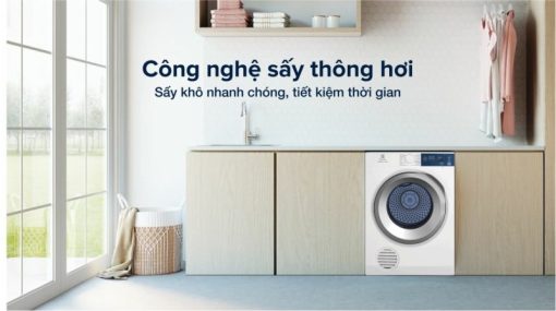 Máy Sấy Thông Hơi Electrolux 8.5 Kg EDS854J3WB - 5
