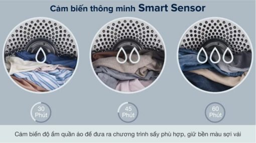 Máy Sấy Thông Hơi Electrolux 8.5 Kg EDS854J3WB - 15