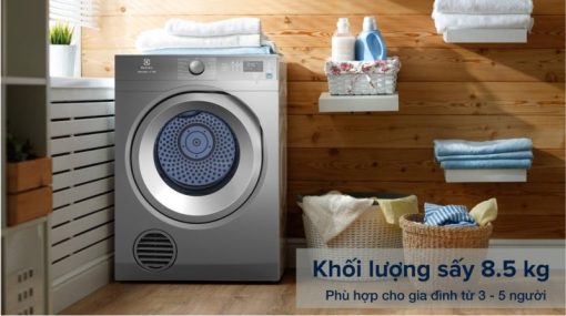 Máy Sấy Thông Hơi Electrolux 8.5 Kg EDS854N3SB - 13