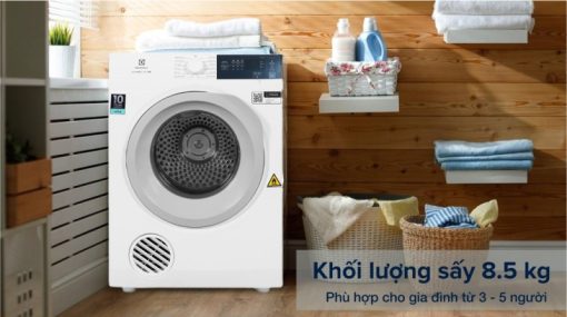 Máy Sấy Thông Hơi Electrolux 8.5 Kg EDV854J3WB - 15