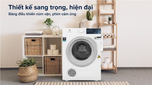 Máy Sấy Thông Hơi Electrolux 8.5 Kg EDV854J3WB - 9