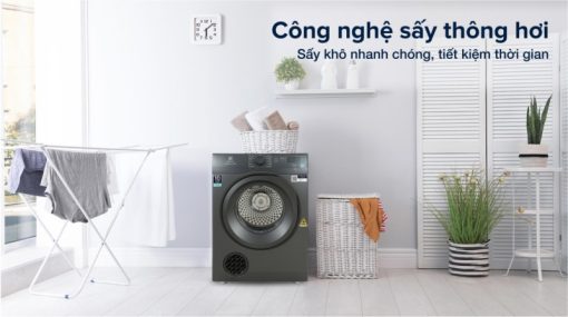 Máy Sấy Thông Hơi Electrolux 8.5 Kg EDV854N3SB - 5
