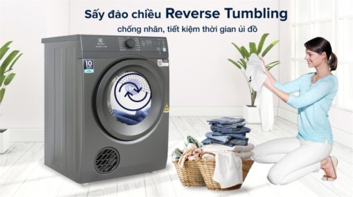 Máy Sấy Thông Hơi Electrolux 8.5 Kg EDV854N3SB - 11
