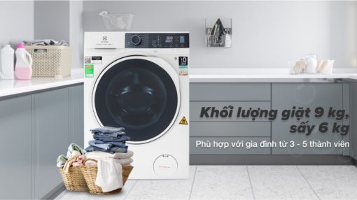 Máy Giặt Sấy Electrolux Inverter 9/6 Kg EWW9024P5WB - 13