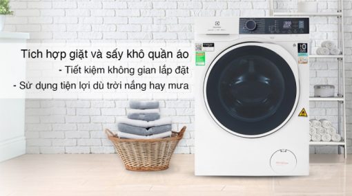 Máy Giặt Sấy Electrolux Inverter 9/6 Kg EWW9024P5WB - 17