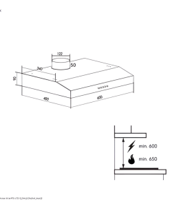 Máy hút mùi ELectrolux ECF6214X - 12 Máy hút mùi ELectrolux ECF6214X - 11