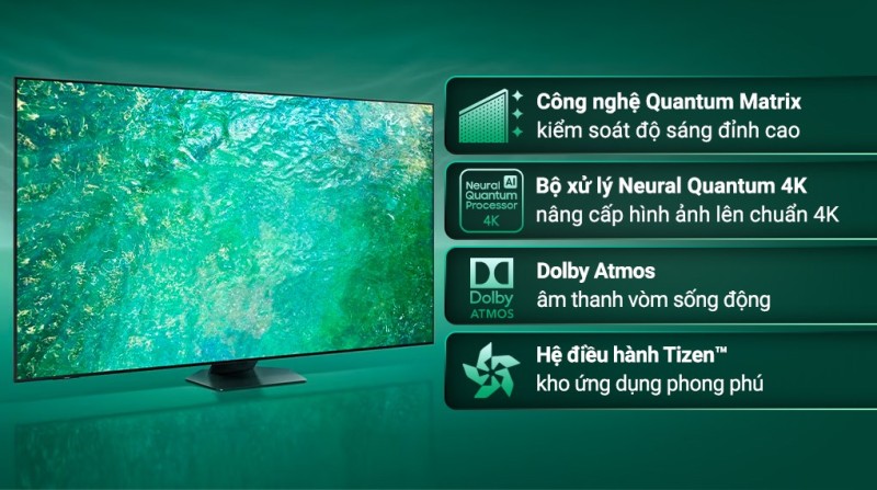 Smart Tivi Neo QLED 4K 55 inch Samsung 55QN85CA