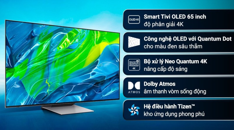 Smart Tivi OLED Samsung 4K 65 inch QA65S95B