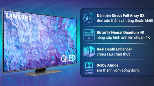 Smart Tivi Samsung QLED 4K 50 inch 50Q80CA - 3