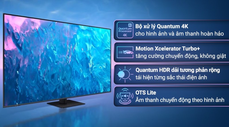 Smart Tivi Samsung QLED 4K 85 inch QA85Q70CA