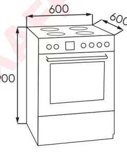 BẾP TỦ LIỀN LÒ KAFF KF-FRT6604IN - 16 BẾP TỦ LIỀN LÒ KAFF KF-FRT6604IN - 15