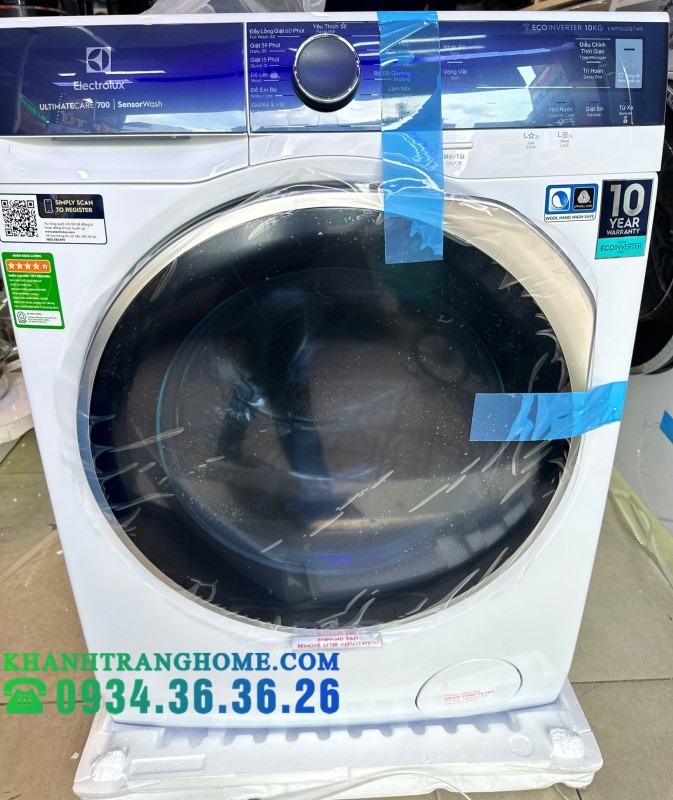 Máy giặt cửa trước 10kg UltimateCare 700 Electrolux EWF1042Q7WB - 80